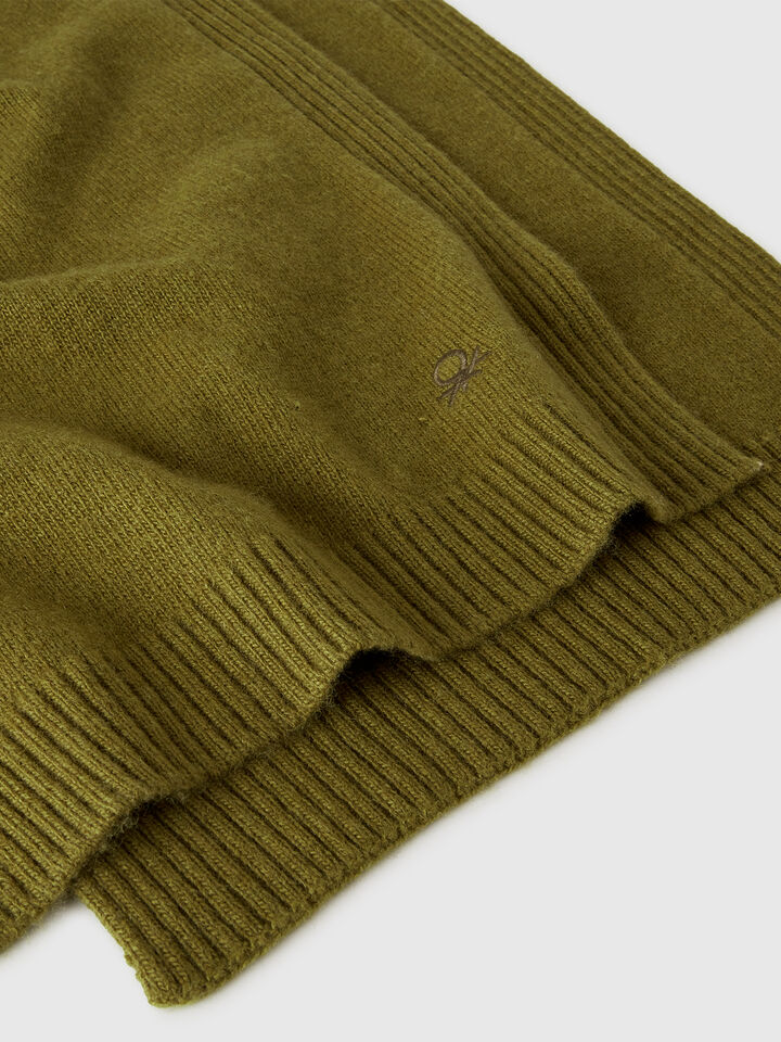 KNITTED SCARF Femme image number 2